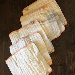 Chlorine-eez cheese cloth pre-fold diaper liners